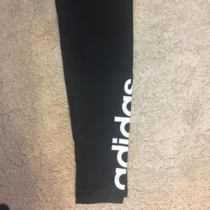 Black adidas leggings (NEVER WORN) brand new!